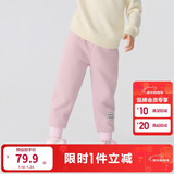 巴拉巴拉儿童长裤男童女童加厚加绒裤子2025秋冬亲子百搭束脚休闲裤子潮流