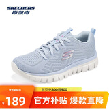 斯凯奇新年礼物男女鞋跑步鞋旅游鞋透气运动妈妈舒适健步鞋12615