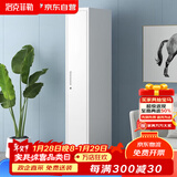 洛克菲勒钢制柜单一门更衣柜铁皮储物柜带锁员工浴室320宽竖单门衣柜