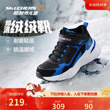Skechers斯凯奇男大童棉鞋加绒保暖运动鞋儿童秋冬休闲鞋跑鞋405222L
