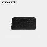 蔻驰（COACH）【品牌直供】男士长款钱包手拿包黑色CE551礼物