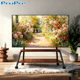 ProPre移动电视支架落地（42-75英寸）移动电视柜电视机艺术架适用于索尼华为创维海信TCL落地推车