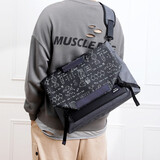 朴蓝笔记本电脑包手提16英寸14适用联想华为拯救者小新斜挎单肩大容量 灰黑 【加大】16.3寸游戏本/可放键盘