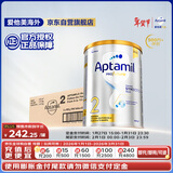 爱他美（Aptamil）白金澳洲版 较大婴儿配方奶粉 2段(6-12月) 900g 3罐箱装