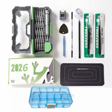 南旗（NANCH）2026升级款23合1进口S2钢精密螺丝刀套装电脑手机数码维修工具 升级款23合1+十件套大礼包