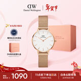 丹尼尔惠灵顿（DanielWellington）DW女士手表轻奢流金小众石英钢带欧美女款腕表生日新年礼物送女生
