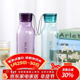 乐扣乐扣（LOCK&LOCK）ECO户外运动水杯户外便携塑料水壶男女杯子两件套（550ml*2） 