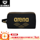 阿瑞娜（arena）泳包多仓收纳健身包防水包游泳包男女通用游泳装备收纳包手提包 AMS3331黑色/卡其色