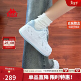 卡帕（Kappa）女鞋冬季2025新款增高小白鞋子女款休闲运动板鞋女潮鞋 冰山蓝 38