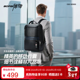 博牌双肩包头层牛皮商务背包16英寸上班电脑包旅行书包节日礼物送老公