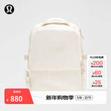 lululemon丨New Crew 背包 拒水 LU9CLES 浅象牙白 O/S