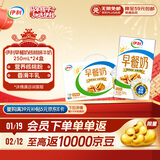 伊利早餐奶核桃味 250ml*24盒 优选核桃早餐伴侣 礼盒装 