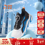 安踏儿童运动鞋男女童跑步鞋秋冬季网革旋钮扣犟弹科技学生赤焰跑鞋 【男密网】白/亚海蓝/黑5523J-5 32 鞋内长20cm