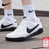 耐克（NIKE）男鞋 2026新款春季COURT VISION休闲鞋低帮运动鞋透气板鞋子男 白色黑勾-100/TERRA MANTA 40