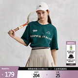 卡帕（Kappa）背靠背运动短袖男款纯棉2025新款夏季情侣t恤男士半袖K0EX2TD01D