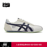 Onitsuka Tiger鬼塚虎男女款中性鞋子复古舒适运动休闲鞋男RUNSPARK 米色/深蓝色-103 44