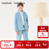 巴拉巴拉童装儿童睡衣套装男童2025冬装新款厚珊瑚绒女童家居服舒适潮