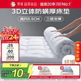 罗莱家纺 加厚床垫床褥 抗菌防螨席梦思保护垫榻榻米软垫 高约5.5CM