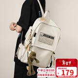 爱情海双肩包书包女大容量小学生初中高中背包大学生15.6吋电脑包旅行包