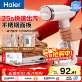 海尔（Haier）手持挂烫机家用 迷你小型蒸汽熨斗  便携式烫斗 平价爆款租房党 旅行熨衣机  HY-GW2502W