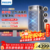 飞利浦（PHILIPS）空气净化器除甲醛神器新房急入住专业家用宠物净化机除烟味病毒过敏原螨尘AC9008
