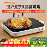 九阳（Joyoung）围炉煮茶电陶炉电磁炉家用新型电磁灶电池炉2200W大功率猛火低音低辐射多锅具适配火锅炉C22S-X9