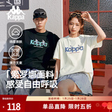 卡帕（Kappa）背靠背夏季2025新款女运动短袖t恤索罗娜半袖休闲上衣K0EX2TD90D