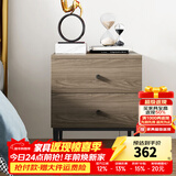 天坛家具 床头柜 后现代简约迷你小型卧室极简轻奢床边柜床边桌储物柜