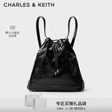 CHARLES&KEITH柔软单肩流浪包水桶包双肩包包女包生日情人节礼物CK2-10151393