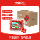 京鲜生 樱桃小番茄450g*2盒 生吃西红柿 新鲜水果礼盒自然熟源头直发