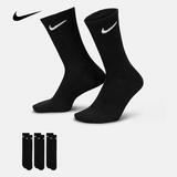 耐克（NIKE）男子U NK EVERYDAY LTWT CREW 3PR袜子 SX7676-010 L