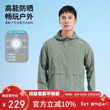 探路者（TOREAD）防晒衣 春夏户外情侣轻薄透气UPF50+皮肤衣防晒服外套