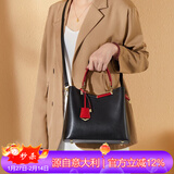 L＇ALPINA意大利袋鼠包包女包牛皮手提包女士通勤百搭单肩包生日情人节礼物