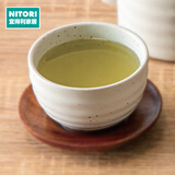 NITORI宜得利家居 单杯茶盏酒杯家用日式陶瓷茶具茶壶茶碗茶杯 180ml茶碗 S 象牙白