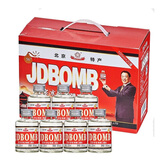 京都二锅头 皇家京都JDBOMB北京二锅头56度清香出口型小酒版白酒礼盒 56度 100mL 20瓶 （整盒装）