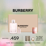 博柏利（BURBERRY）红粉恋歌女士淡香水蜜意礼盒(50ml+5ml+香薰蜡烛)新年情人节礼物