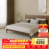 天坛家具 床 新款实木床主卧双人床现代轻奢ins家具 高箱床 1.8m