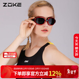 ZOKE洲克 防水防雾泳镜 男女中框游泳眼镜游泳装备618501105-2