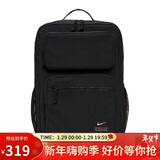 耐克NIKE中性双肩包背包UTILITY SPEED 运动包书包 CK2668-010黑中
