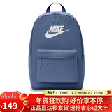 耐克NIKE男女通款双肩包背包HERITAGE休闲包DC4244-499蓝