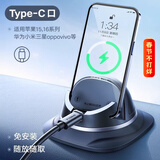 图拉斯（TORRAS）【2W+好评】车载手机支架汽车导航高端专用仪表台防滑固定器新款 【升级竖放充电款】配Type-c口