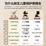 酷贝乐（coballe）婴儿推车可坐可躺轻便折叠双向高景观婴儿车新生儿宝宝bb手推车 国标/欧标EN188-2双认证