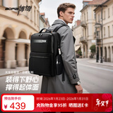 博牌Bopai双肩背包男时尚商务16英寸电脑包旅行书包