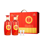 津酒阖之礼 浓香型白酒 52度 500ml*2瓶 礼盒