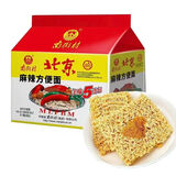 南街村 北京方便面65g*5袋装麻辣味美味五连包