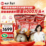 晓芹大连冷冻即食海参500g 7-9只*4袋 辽刺参 海鲜水产 年货
