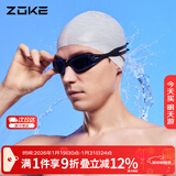 洲克 ZOKE成人泳镜男女大框平光防雾高清比赛专业游泳镜614501105-5