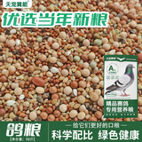 天宠翼能赛鸽鸽粮不含玉米鸽粮鸟粮信鸽成幼鸽A级不含玉米精品鸽子粮饲料 【高能竞翔粮】赛鸽无玉米50斤
