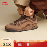 李宁月白2 MID丨板鞋男子柔软舒适中帮经典休闲鞋AGCV331