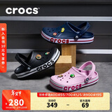 卡骆驰（CROCS）贝雅卡骆班洞洞鞋|205089 深蓝/辣椒红-4CC   41 /42(260mm)  